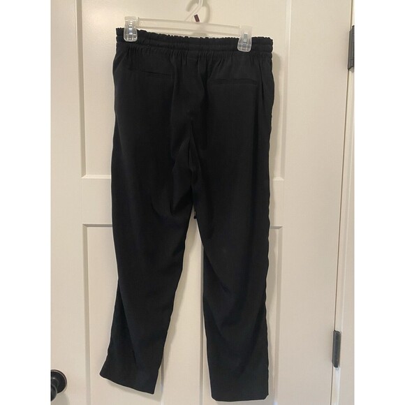 EXPRESS Size Small Black Drawstring Pull-On Pants with Pockets - Picture 4 of 6